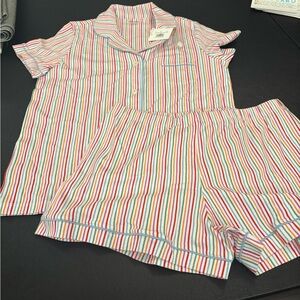 Roller Rabbit Colorful Striped Pajama Set